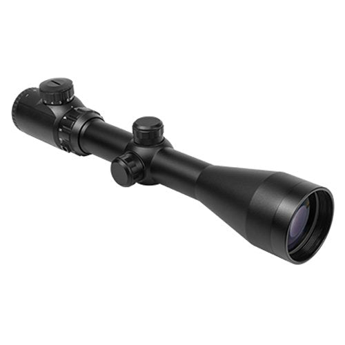 NcSTAR SUM31250GV2 EURO SCOPE SERIES 3-12x50 WITH RED & GREEN ILLUMINATED RETICLE/ GEN 2/ MIL-DOT