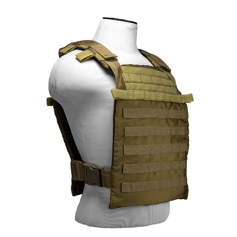 VISM by NcSTAR CVPCFL2995T FAST PLATE CARRIER 11"X14"/ TAN