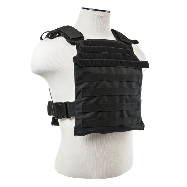 VISM by NcSTAR CVPCF2995B FAST PLATE CARRIER 10"X12"/ BLACK