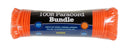 SE PC106OR55 100-ft. Paracord Bundle with 7 Strands, Orange