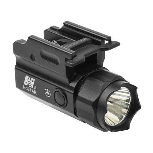 NcSTAR ACQPTF 3W 150 Lumen LED Compact Flashlight Quick Release Mount with Strobe