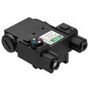 VISM by NcSTAR VLG4NVQRB Green Laser & 4 Color NAV LED w/QR Mount - Black