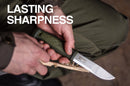 Morakniv Kansbol Fixed Blade Knife with Sandvik Stainless Steel Blade, 4.3-Inch