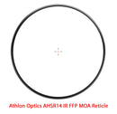 Athlon Optics Argos BTR Rifle Scope 30mm Tube 1-4x24mm FFP AHSR 14 IR MOA 214053