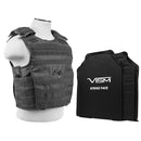 Level III Plus VISM by NcSTAR BSLCVPCVX2963U-A EXPERT PLATE CARRIER VEST WITH 11"X14' LEVEL IIIA SHOOTERS CUT 2X SOFT BALLISTIC PANELS/ URBAN GRAY