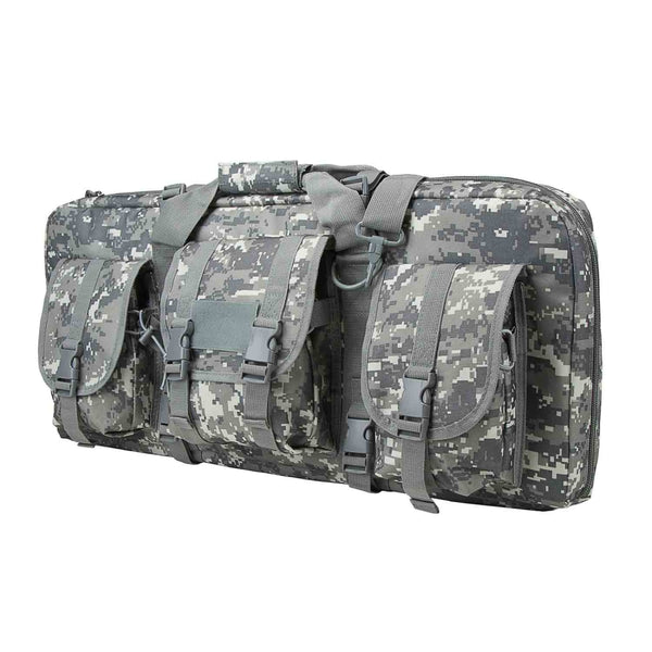 VISM by NcSTAR  CVCPD2962D-28  DELUXE CASE WITH 3 ACCESSORY POCKETS (28"L X 13"H) DIGITAL CAMO