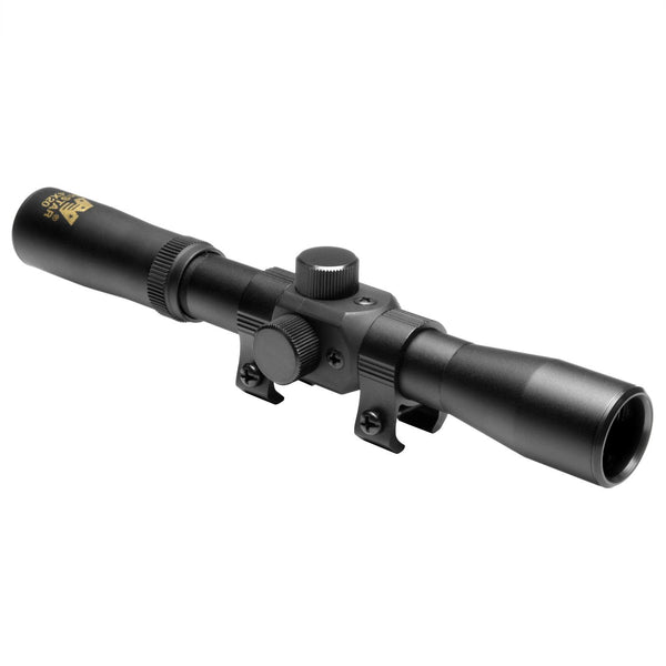 NcSTAR SCA420B TACTICAL SERIES 4X20 COMPACT AIR SCOPE/BLUE LENS