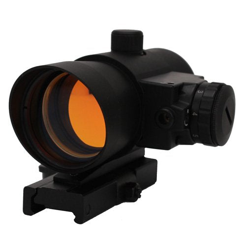 NcSTAR DLB140R 1X40 RED DOT SIGHT WITH BUILT IN RED LASER/QUICK RELEASE WEAVER MOUNT