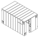 Swisher ESP Safety Shelter for 25 People Gray