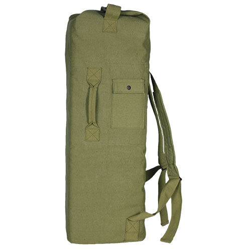 Fox Tactical Two Strap Duffel Bag Olive Green