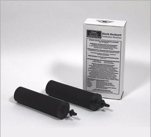 Black Berkey Replacement Filters & Fluoride Filters Combo Pack - Includes 2 Black Filters and 2 Fluoride Filters