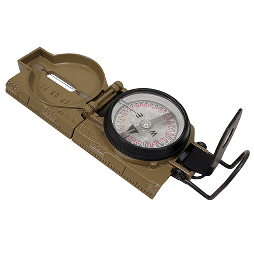 CAMMENGA Compass, Lensatic, Phosphorescent, CB