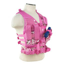 VISM by NcSTAR CTVC2916PC TACTICAL VEST/PINK CAMO XS-S