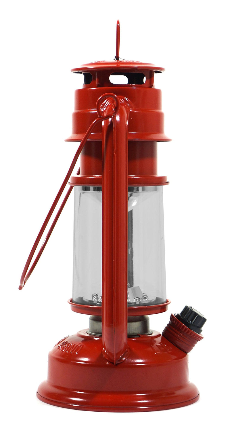 SE FL805-15R 15-LED Red Hurricane Lantern with Dimmer Switch