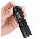 UltraFire 7w 300lm Mini Cree Led Flashlight Black