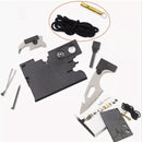GPS 18 in 1 Utility Credit Card Outdoor Camping Survival Pocket Multi Tool Kits