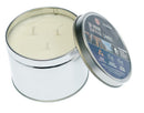 SE 6 Emergency Survival Candle in a Tin 36 Hours 3 Wicks 12 Hrs Each OD-3WSC100X6